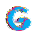 halftone logo