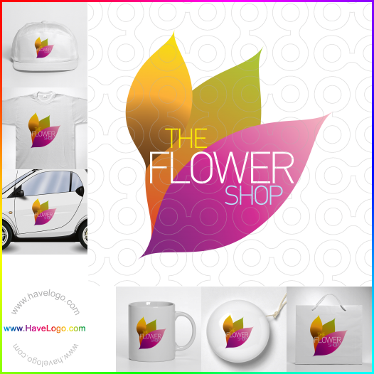 Blütenblatt logo 7095