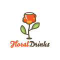 логотип Цветочные напитки