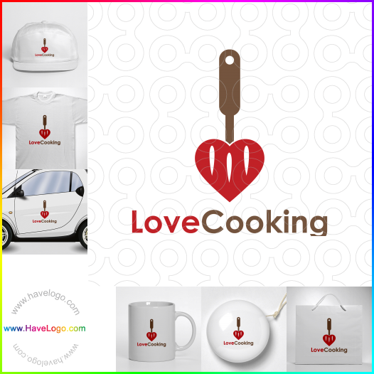 購買此愛的烹飪logo設計66942