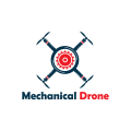 логотип Механический дрон