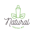 天然混合雞尾酒Logo