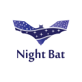 晚上,蝙蝠logo