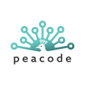 логотип Peacode