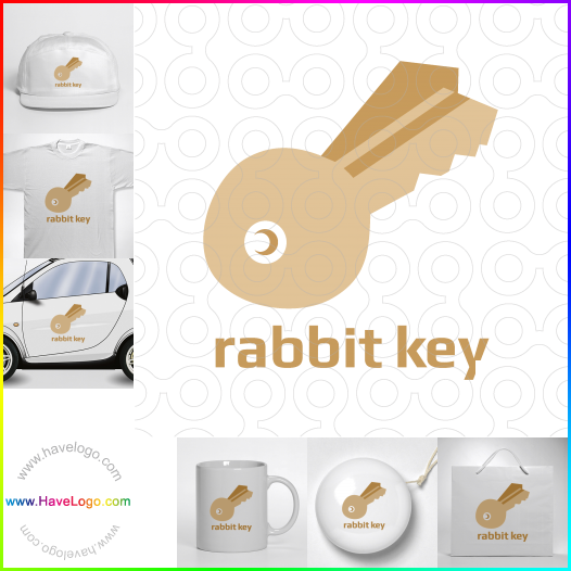 buy  Rabbit key  logo 62738