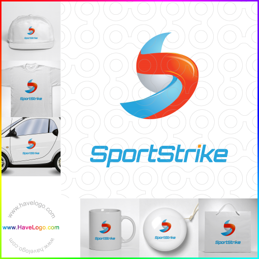 このSportStrikeのロゴデザインを購入する - 65975