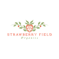 草莓場有機物Logo