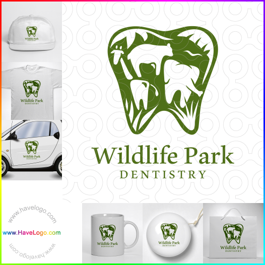 購買此野生動物公園的牙科logo設計63052