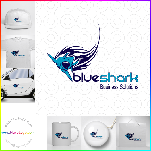 логотип акула - 53305