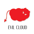 логотип зло