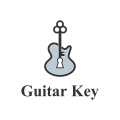 логотип гитарный ключ
