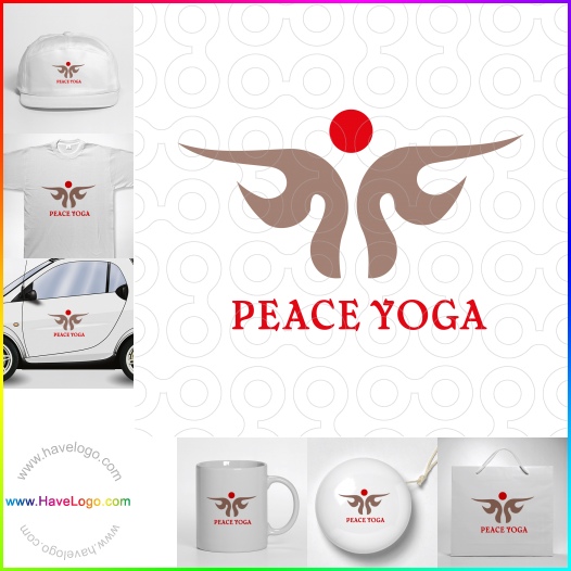 购买此瑜伽logo设计26342