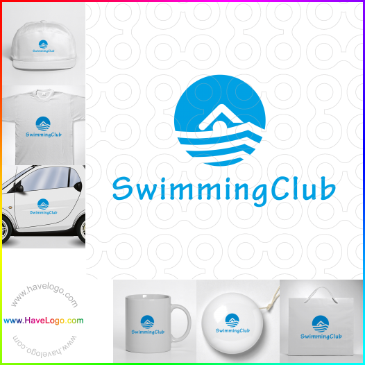 このチームを泳ぐのロゴデザインを購入する - 32565