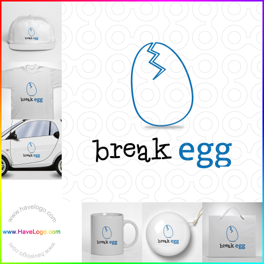 この卵のロゴデザインを購入する - 29514
