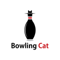  Bowling Cat  logo