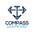 羅盤的鑽石Logo
