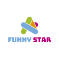 滑稽明星Logo