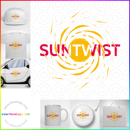 логотип солнце - 58630