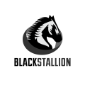 логотип лошадь ранчо