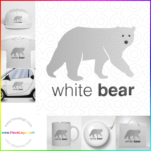 購買此北極熊logo設計54329