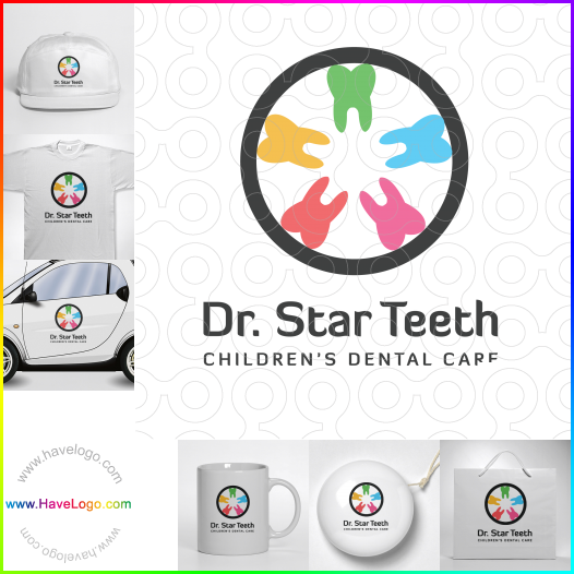購買此小朋友的牙科診所logo設計21370