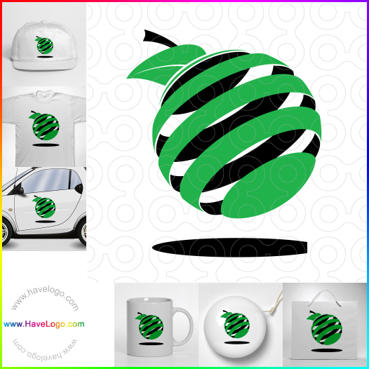 логотип зеленый - 7597