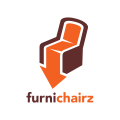 銷售的椅子Logo