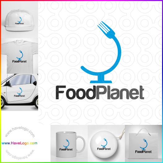 購買此國際食品logo設計45994