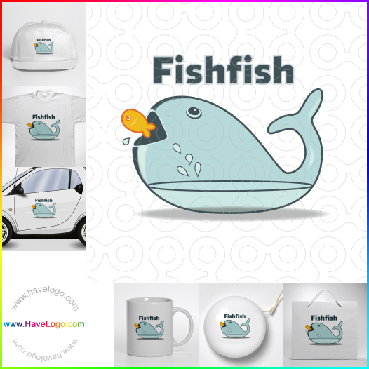 購買此魚logo設計21328