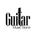 логотип гитара
