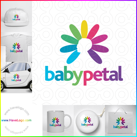 この赤ちゃんのショッピングセンターのロゴデザインを購入する - 54471