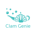 логотип Clam Genie