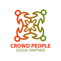 логотип Люди толпы