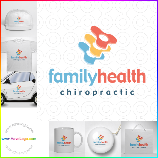 この家族の健康のロゴデザインを購入する - 60990