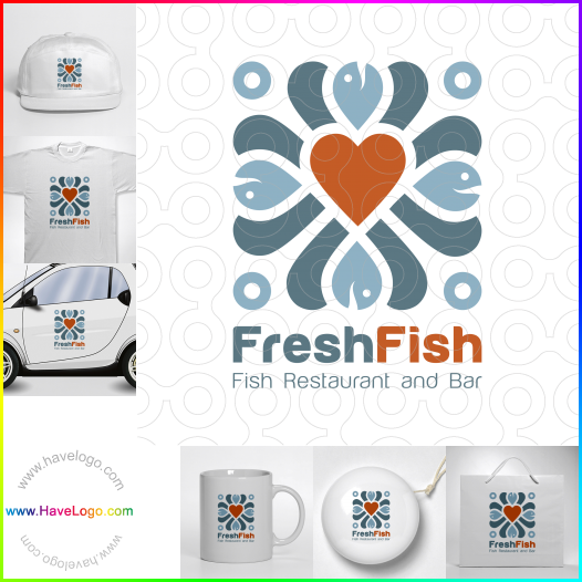 логотип Свежая рыба ресторан и бар - 65589