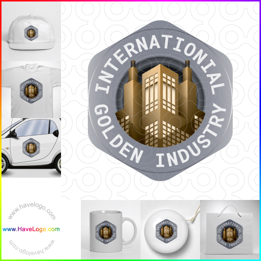 購買此國際黃金產業logo設計66806