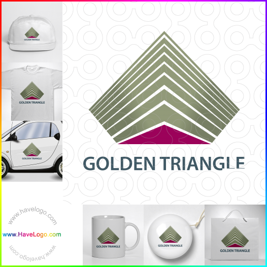 логотип треугольник - 906