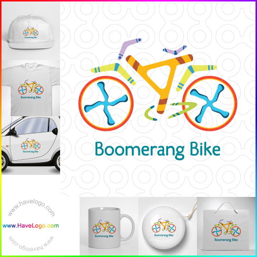 логотип велосипед - 58855