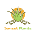 логотип растением место