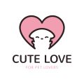 可愛的愛Logo