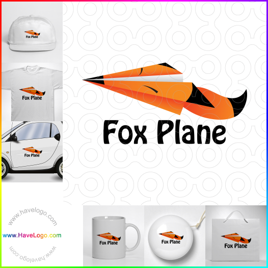 логотип Fox Plane - 67111