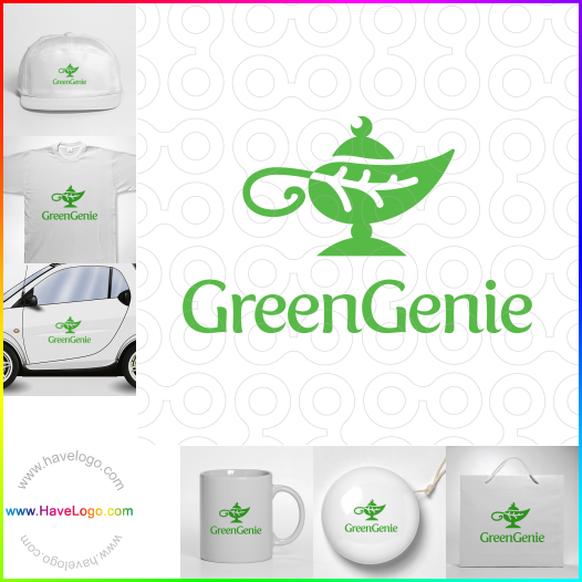Grün Genie logo 64926