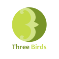 三隻鳥Logo