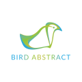 Vogel abstrakt logo