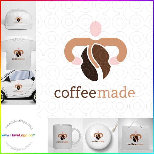 購買此咖啡自然logo設計48926
