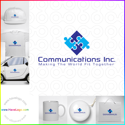 このコミュニケーションのロゴデザインを購入する - 59559