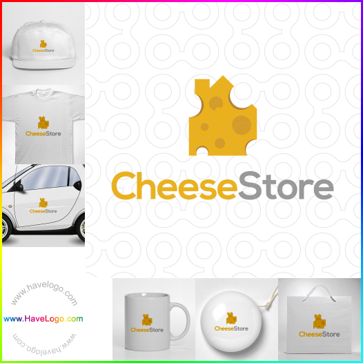 このチーズ店のロゴデザインを購入する - 48596