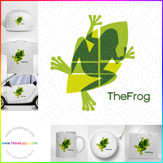購買此青蛙logo設計58843