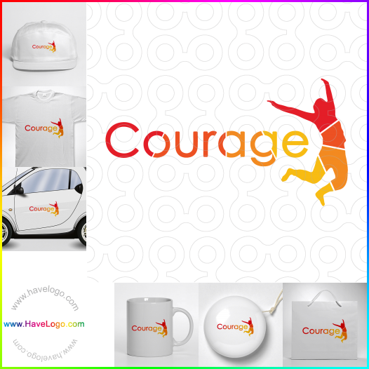 購買此傳達勇氣logo設計23344