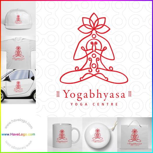 логотип йога - 58903